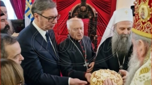 Na slavi kod patrijarha